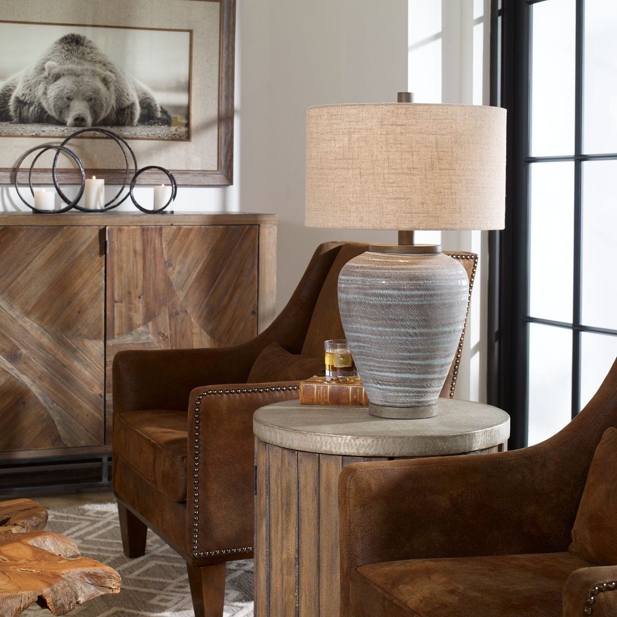 Pelia Table Lamp - stylish lamp for bedside tables | Image 1 | InSTYLE Home & Rugs