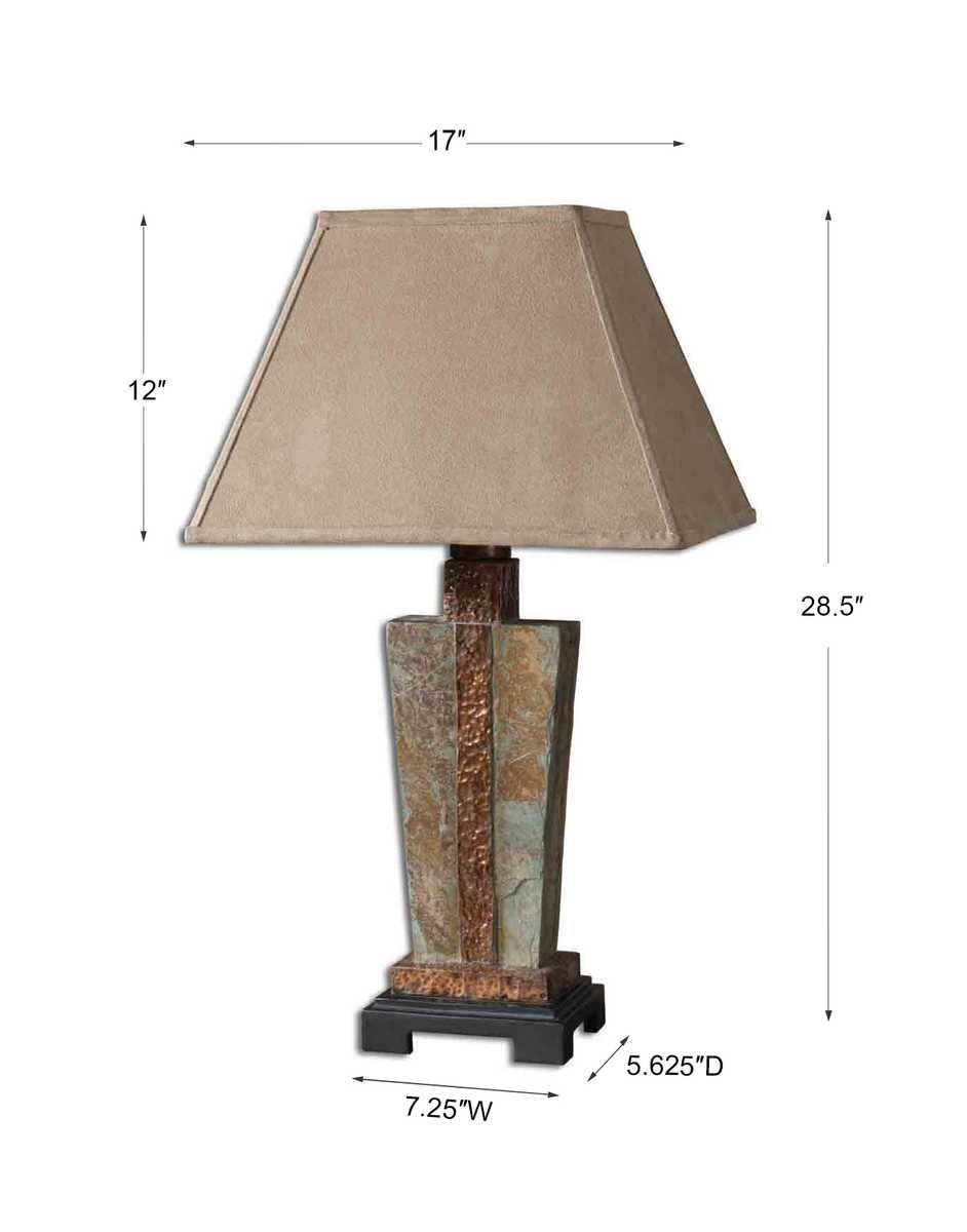 Slate Indoor-Outdoor Table Lamp - chic table lamp for any room | Image 3 | InSTYLE Home & Rugs