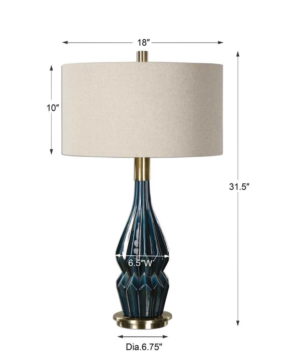 Prussian Table Lamp - perfect lighting for modern homes | Image 4 | InSTYLE Home & Rugs
