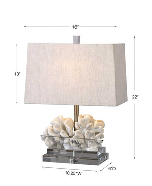 Coral Table Lamp - chic table lamp for any room | Image 3 | InSTYLE Home & Rugs