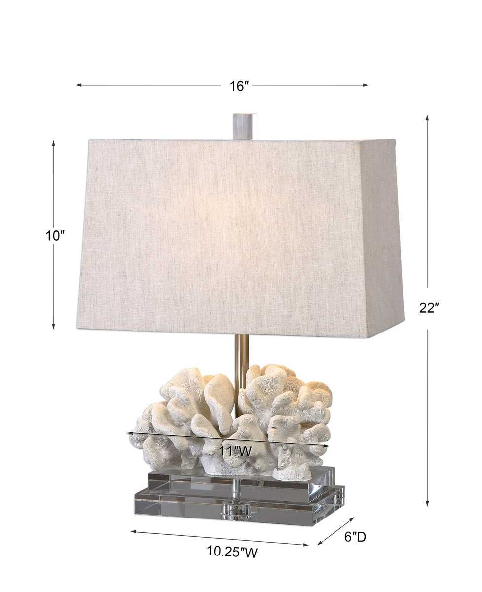 Coral Table Lamp - chic table lamp for any room | Image 3 | InSTYLE Home & Rugs