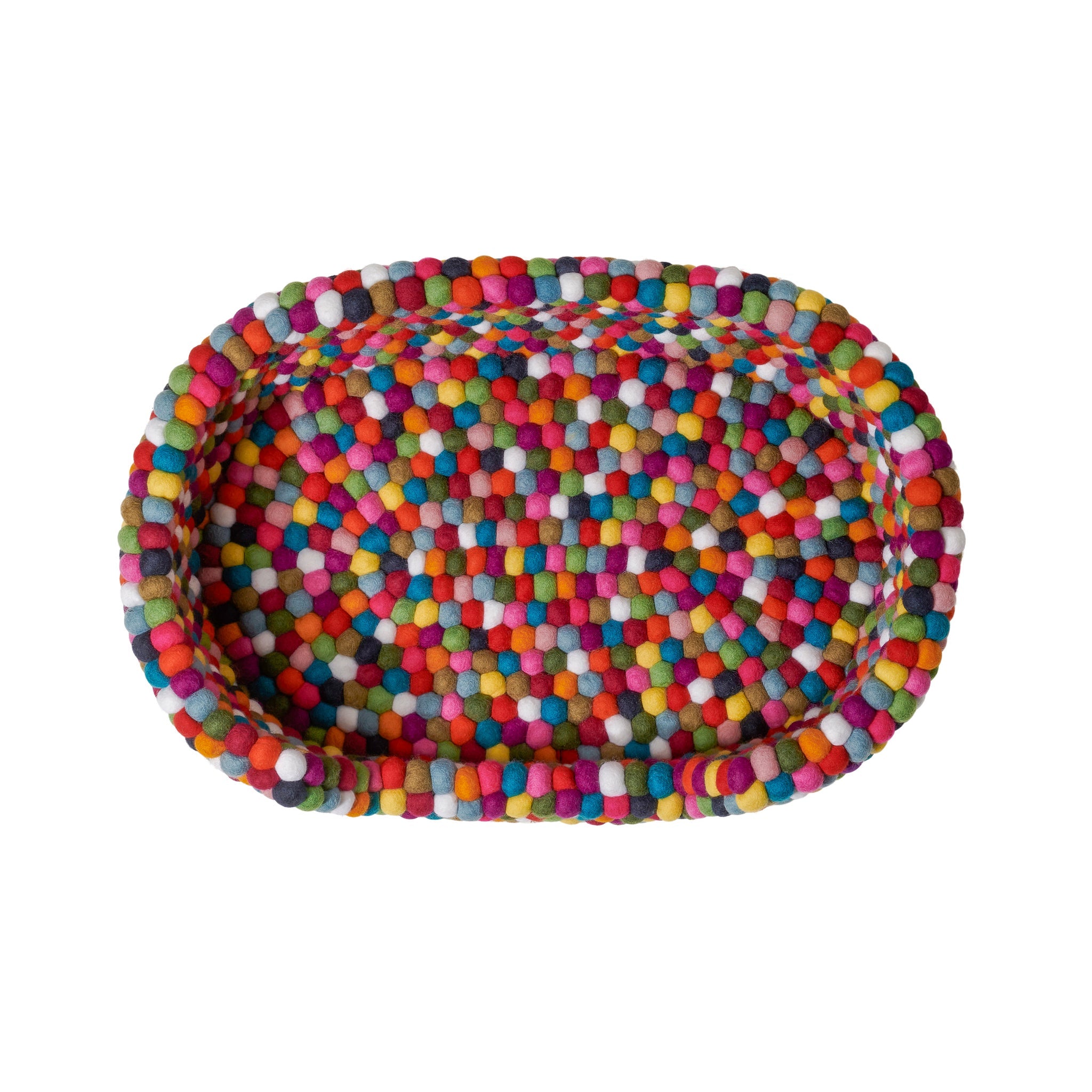 ModWool Felt Ball 24 x 17 x 6.5 Inch Pet Bed - stylish bed for any bedroom | Image 4 | InSTYLE Home & Rugs