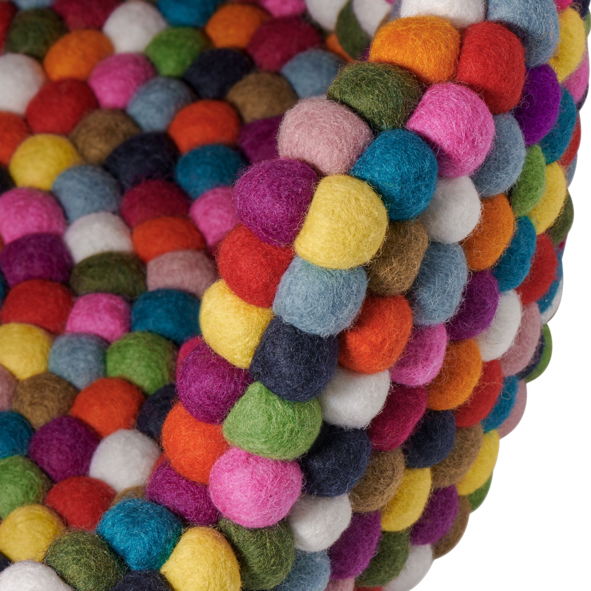 ModWool Felt Ball 24 x 17 x 6.5 Inch Pet Bed - stylish bed for any bedroom | Image 5 | InSTYLE Home & Rugs