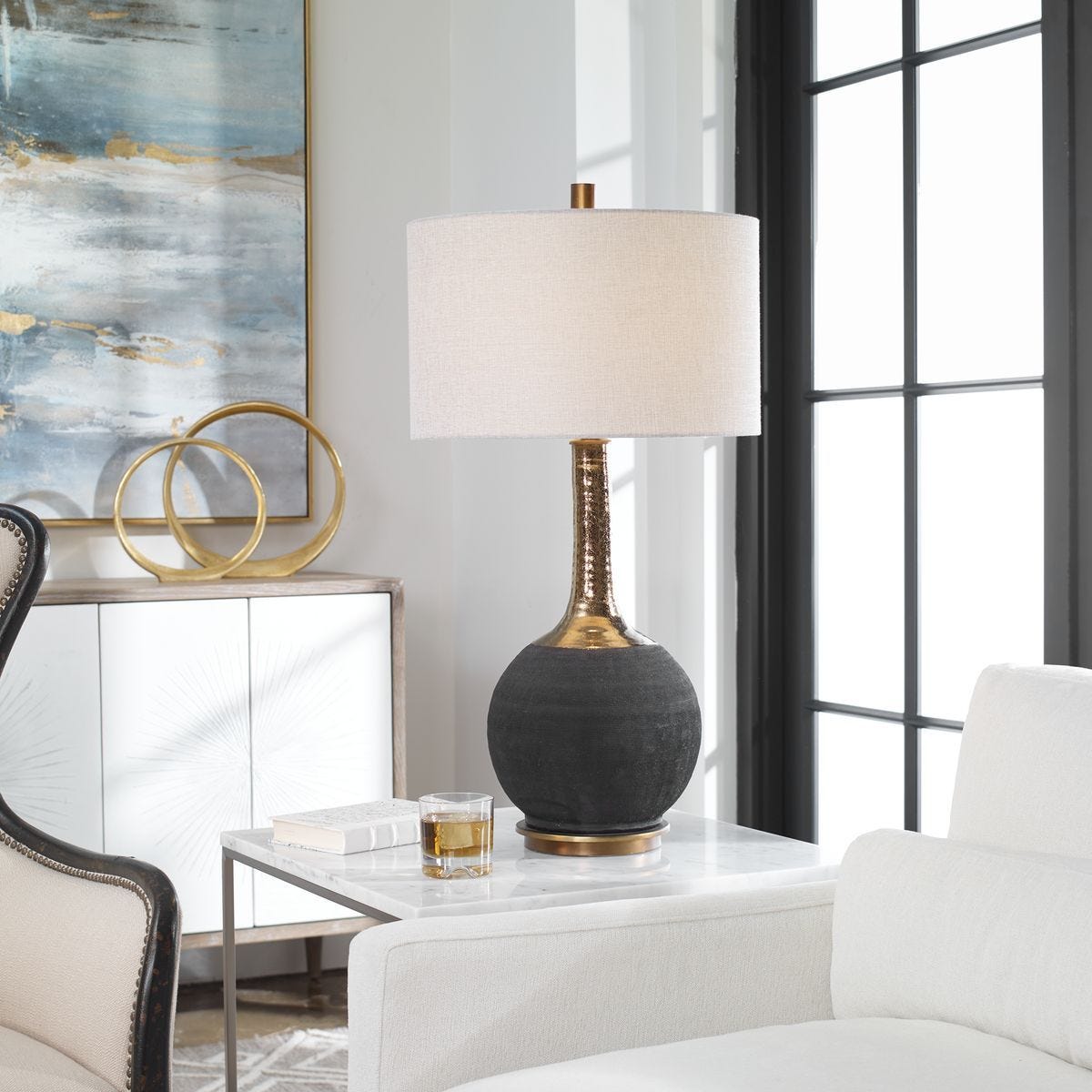 Arnav Table Lamp - contemporary lamps for stylish lighting solutions | Image 1 | InSTYLE Home & Rugs