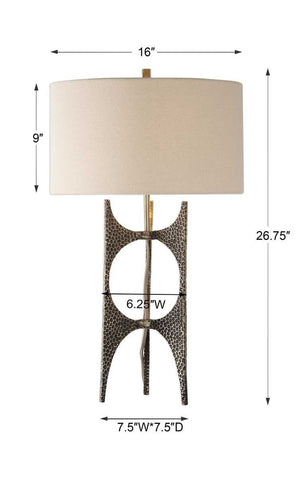 Goldia Table Lamp - elegant lamps to enhance your room ambiance | Image 6 | InSTYLE Home & Rugs