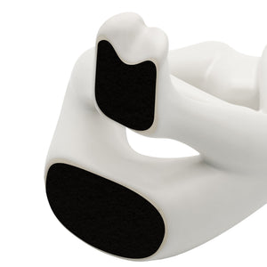 Pensive Matte White 7 Inch Tall Ceramic Figure - | Image 9 | InSTYLE Home & Rugs