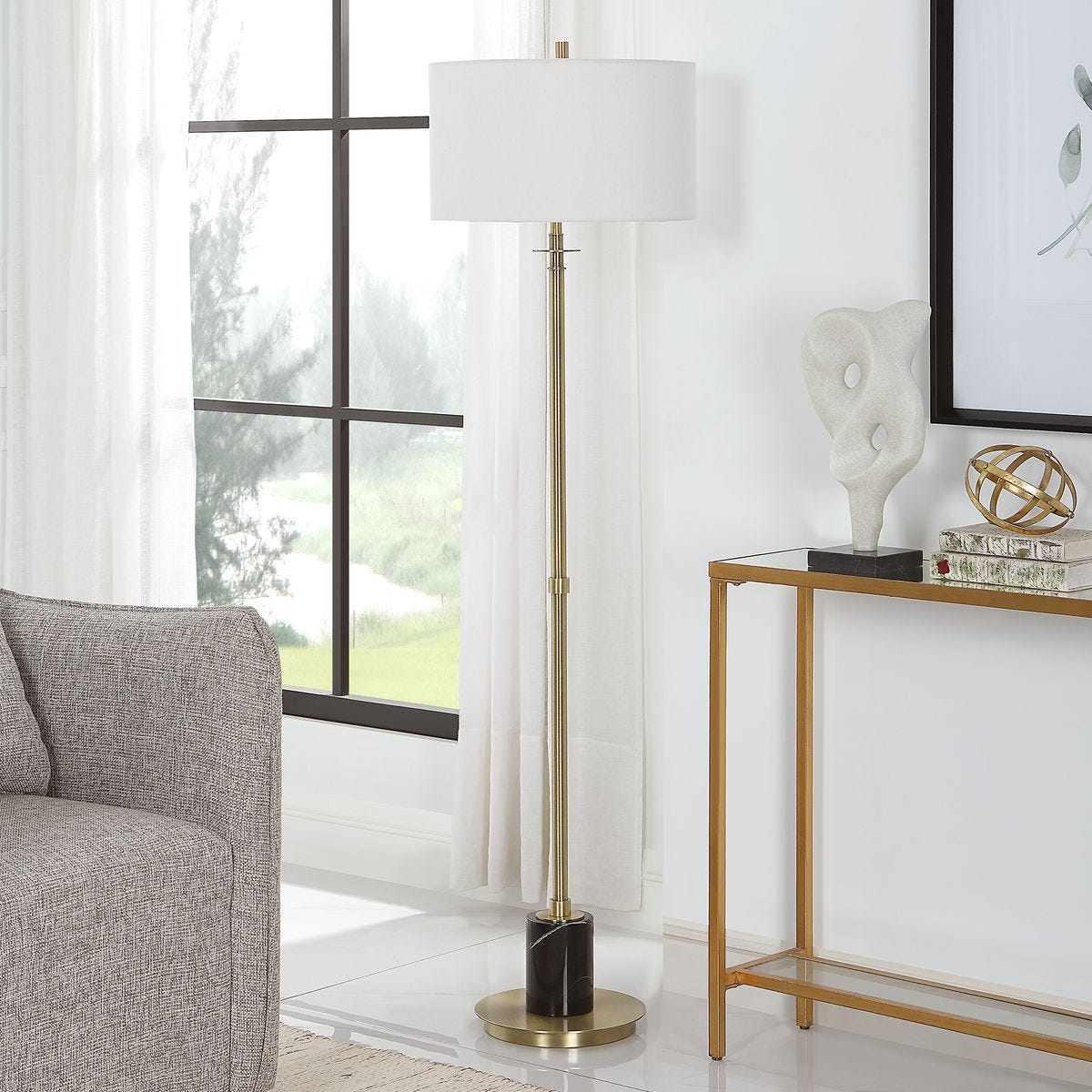 Guard Floor Lamp - elegant lamps to enhance your room ambiance | Image 7 | InSTYLE Home & Rugs