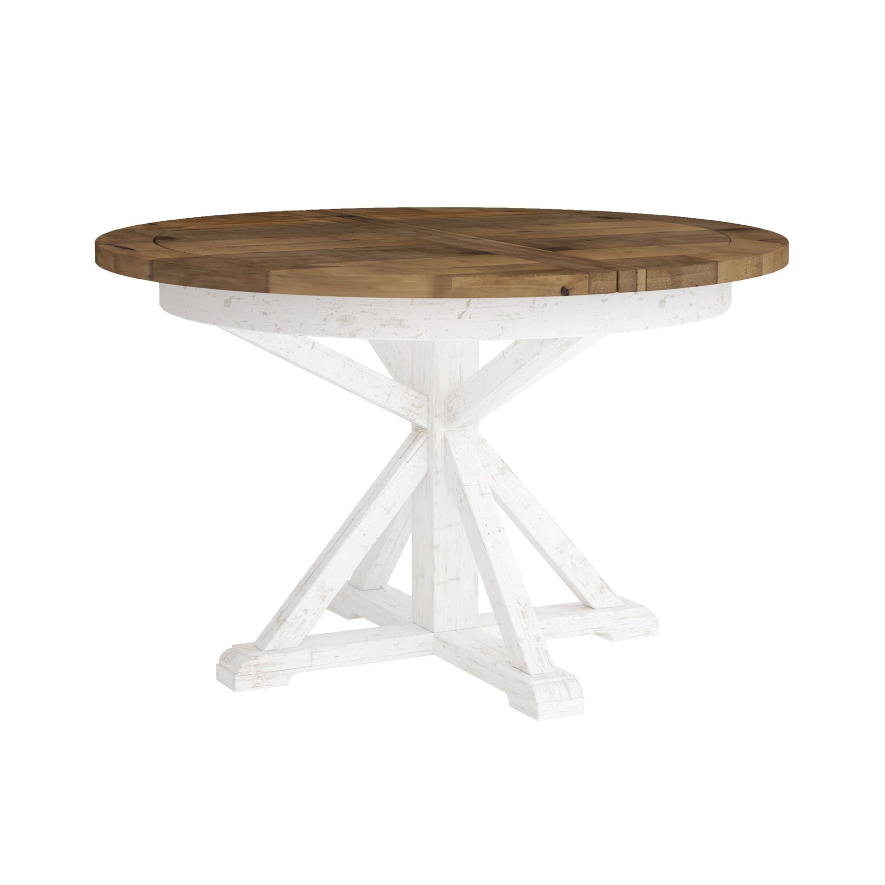 Provence Round Extension Table (47"/63") - perfect for hallway decor | Image 1 | InSTYLE Home & Rugs