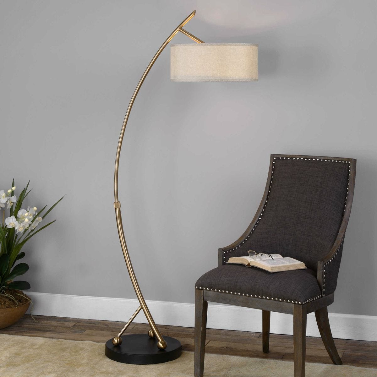 Vardar Floor Lamp - versatile lighting lamps for any interior style | Image 1 | InSTYLE Home & Rugs