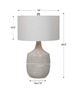 Felipe Table Lamp, Light Gray - contemporary lamps for stylish lighting solutions | Image 9 | InSTYLE Home & Rugs