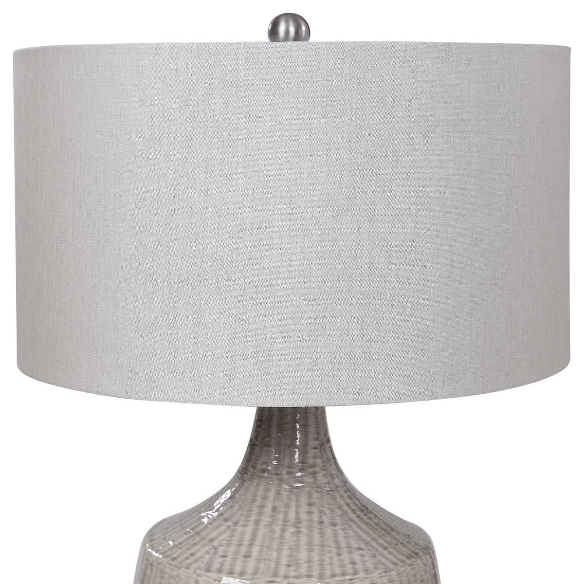 Felipe Table Lamp, Light Gray - contemporary lamps for stylish lighting solutions | Image 5 | InSTYLE Home & Rugs