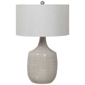 Felipe Table Lamp, Light Gray - contemporary lamps for stylish lighting solutions | Image 3 | InSTYLE Home & Rugs