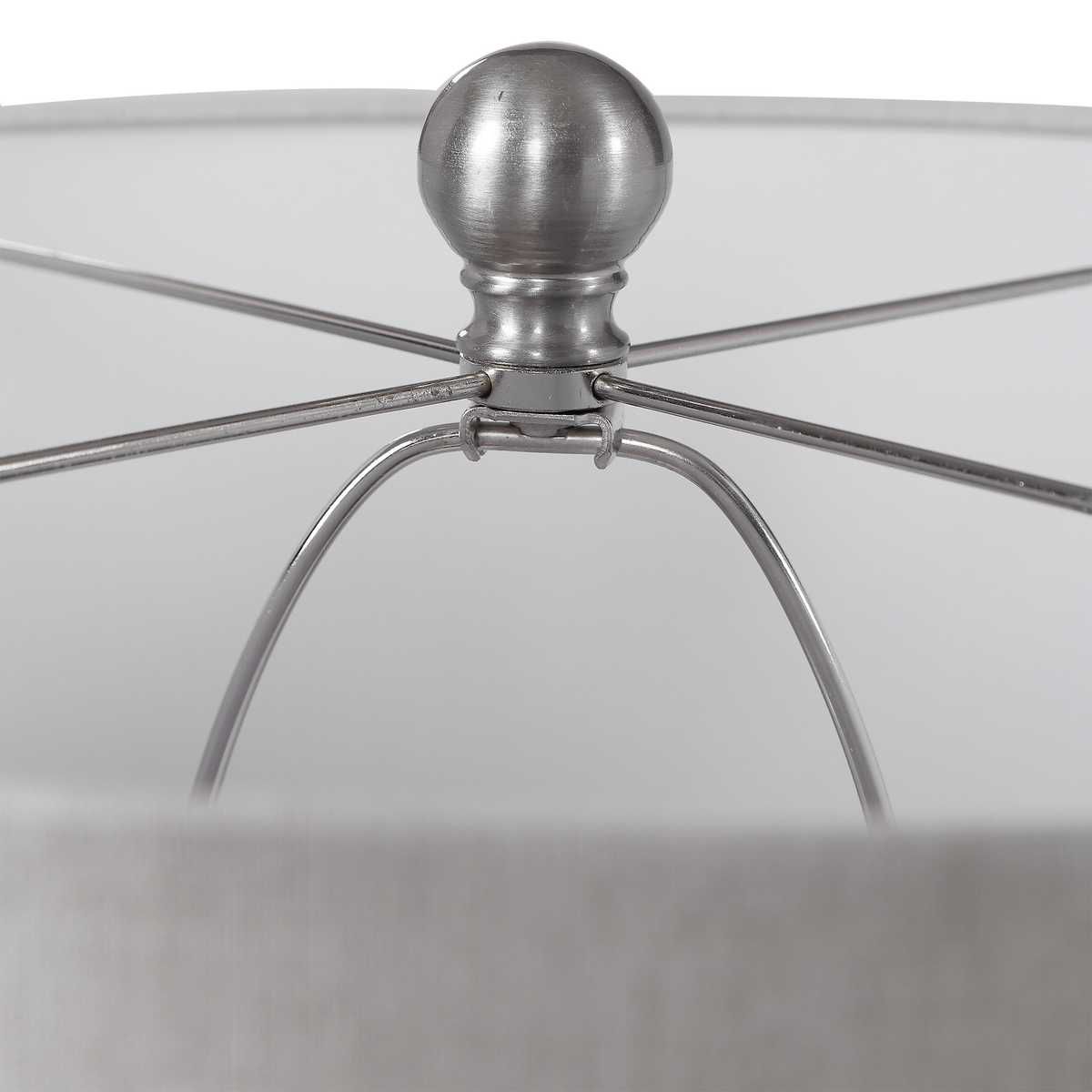 Felipe Table Lamp, Light Gray - contemporary lamps for stylish lighting solutions | Image 6 | InSTYLE Home & Rugs