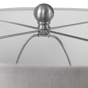 Felipe Table Lamp, Light Gray - contemporary lamps for stylish lighting solutions | Image 6 | InSTYLE Home & Rugs