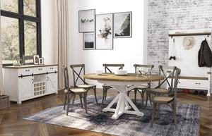 Provence Hall Bench 2 Drawer - perfect for entryways or patios | Image 3 | InSTYLE Home & Rugs