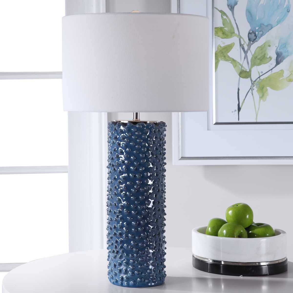 Ciji Table Lamp, Blue - versatile lighting lamps for any interior style | Image 3 | InSTYLE Home & Rugs