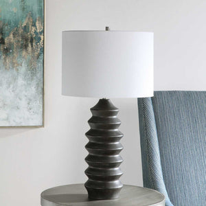 Uplift Table Lamp, Black - versatile lighting lamps for any interior style | Image 3 | InSTYLE Home & Rugs