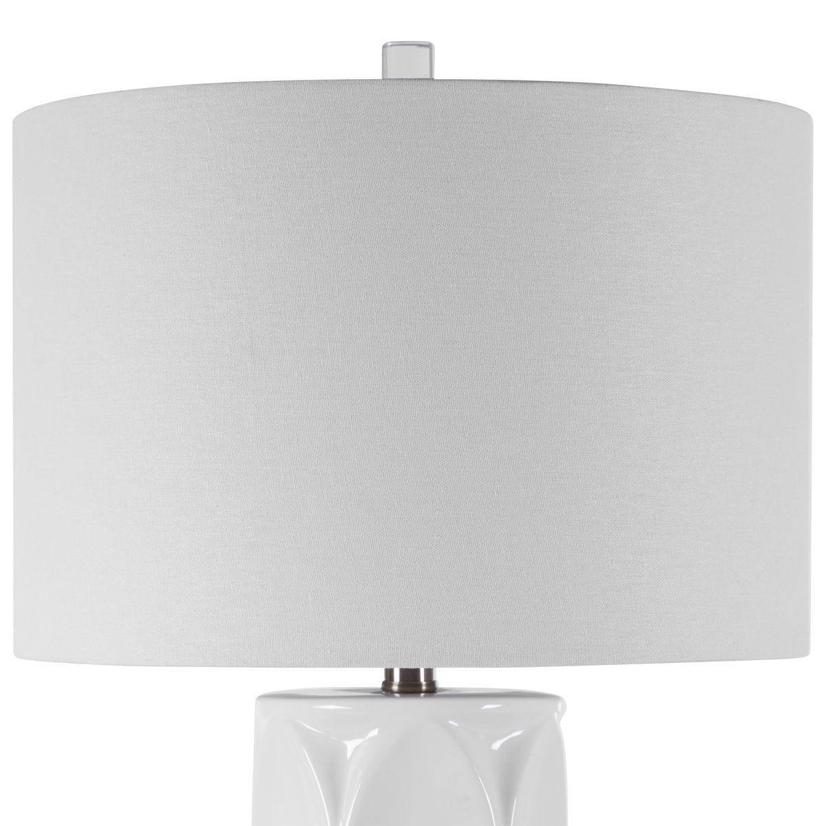 Sinclair Table Lamp, White - elegant lamps to enhance your room ambiance | Image 3 | InSTYLE Home & Rugs