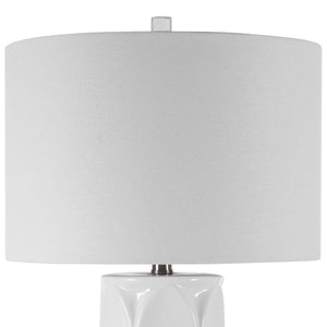 Sinclair Table Lamp, White - elegant lamps to enhance your room ambiance | Image 3 | InSTYLE Home & Rugs
