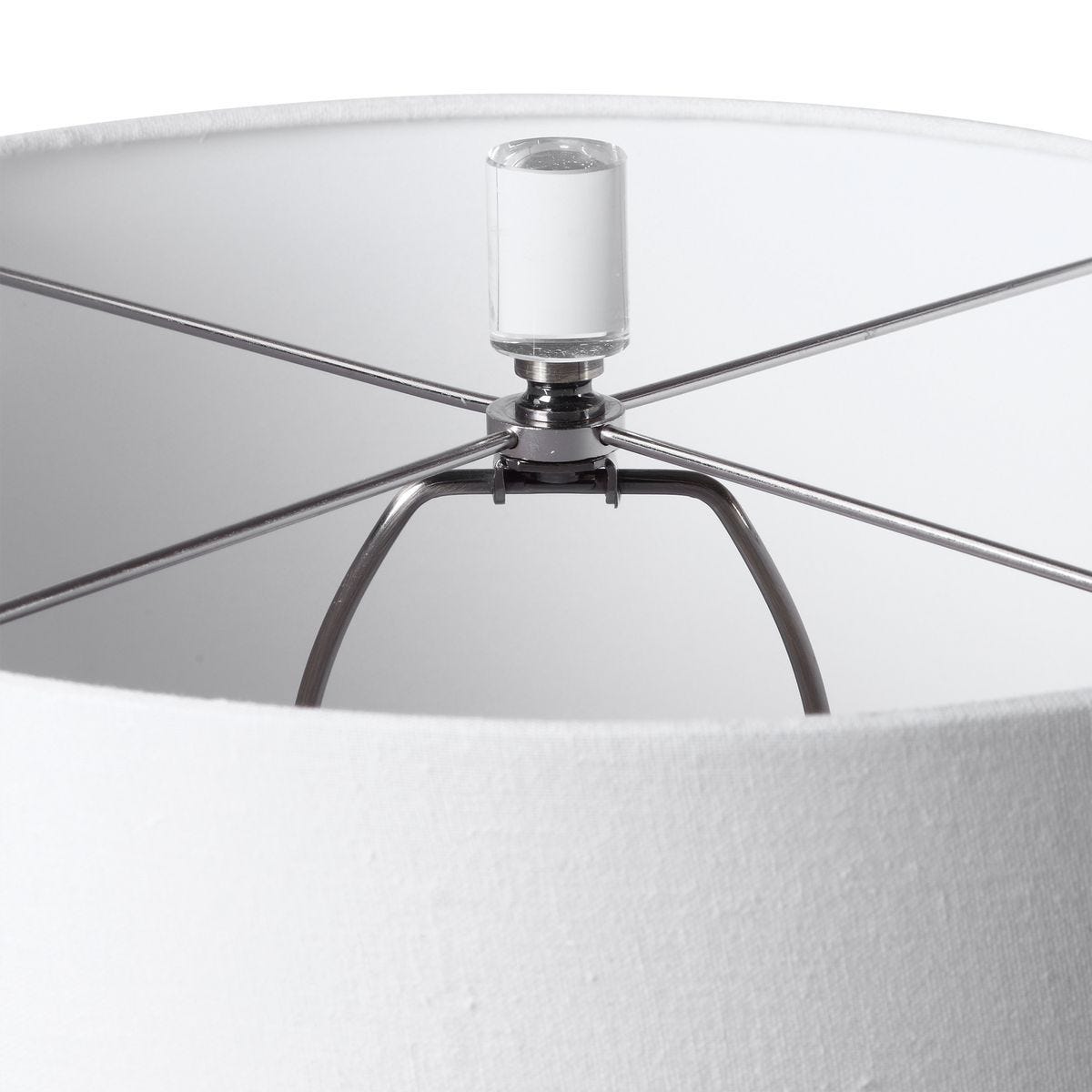 Sinclair Table Lamp, White - elegant lamps to enhance your room ambiance | Image 5 | InSTYLE Home & Rugs