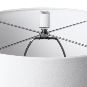 Sinclair Table Lamp, White - elegant lamps to enhance your room ambiance | Image 5 | InSTYLE Home & Rugs