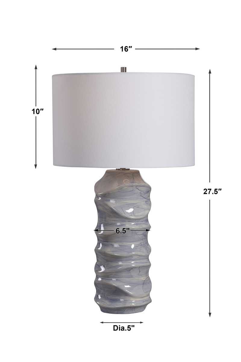 Waves Table Lamp - contemporary lamps for stylish lighting solutions | Image 9 | InSTYLE Home & Rugs