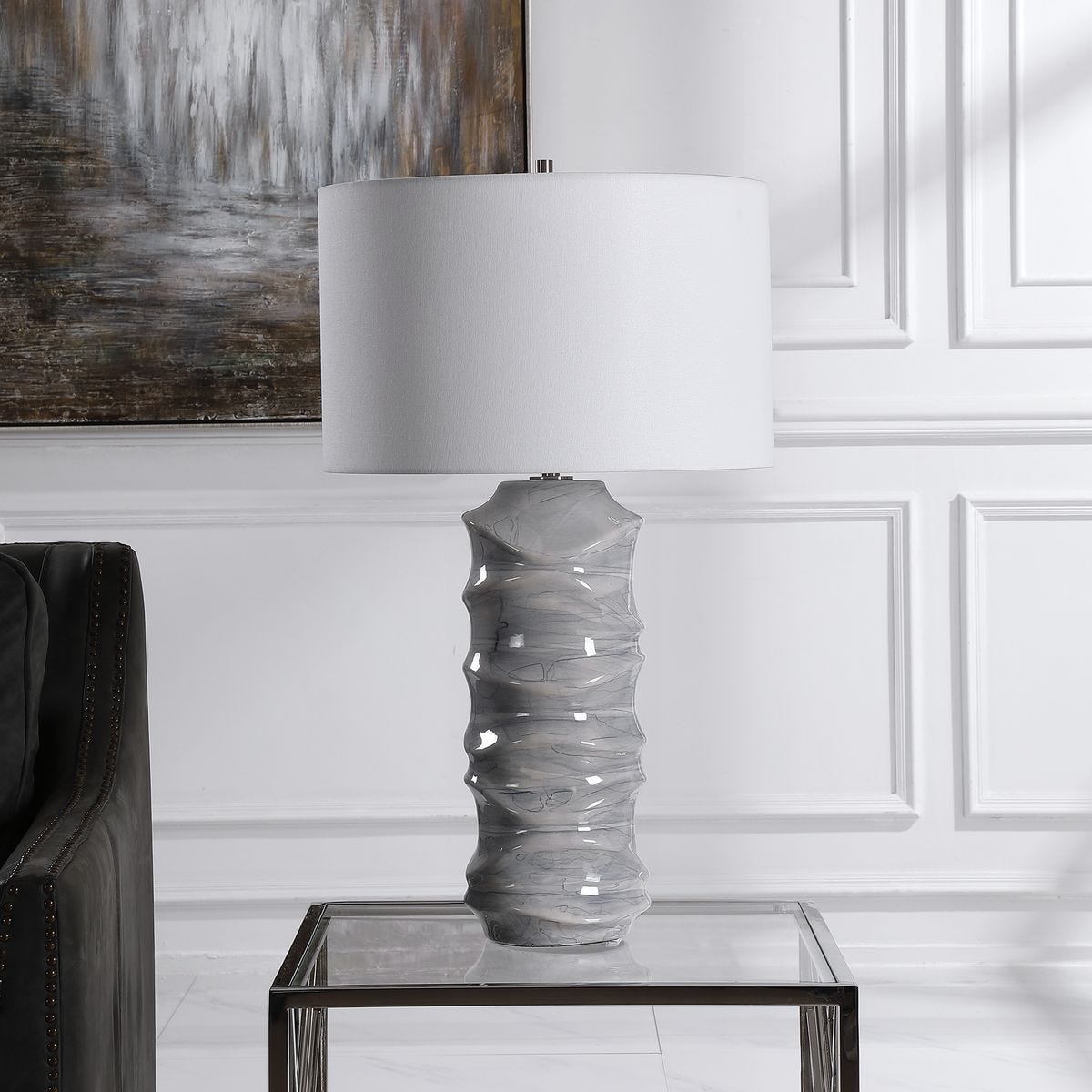 Waves Table Lamp - contemporary lamps for stylish lighting solutions | Image 8 | InSTYLE Home & Rugs