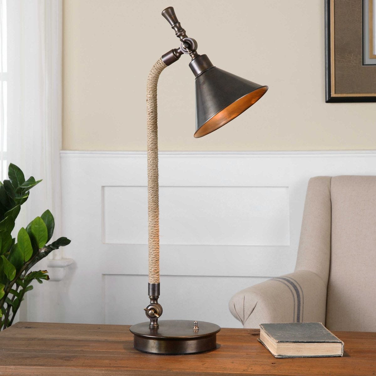Duvall Desk Lamp - contemporary lamps for stylish lighting solutions | Image 1 | InSTYLE Home & Rugs