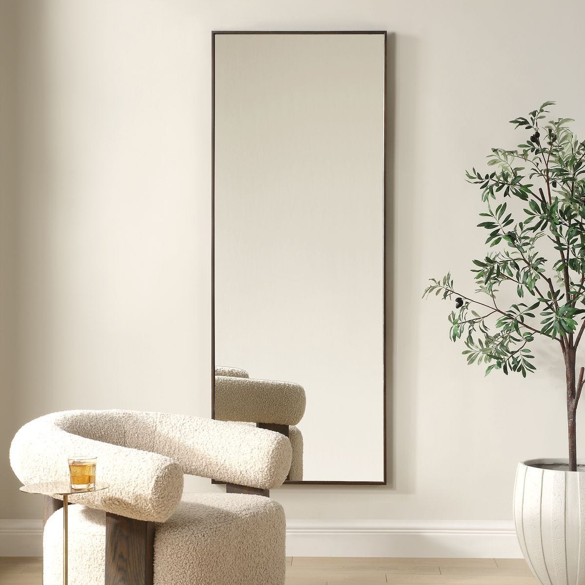 Patterson Mirror - available in various shapes, sizes, and frame styles | Image 2 | InSTYLE Home & Rugs