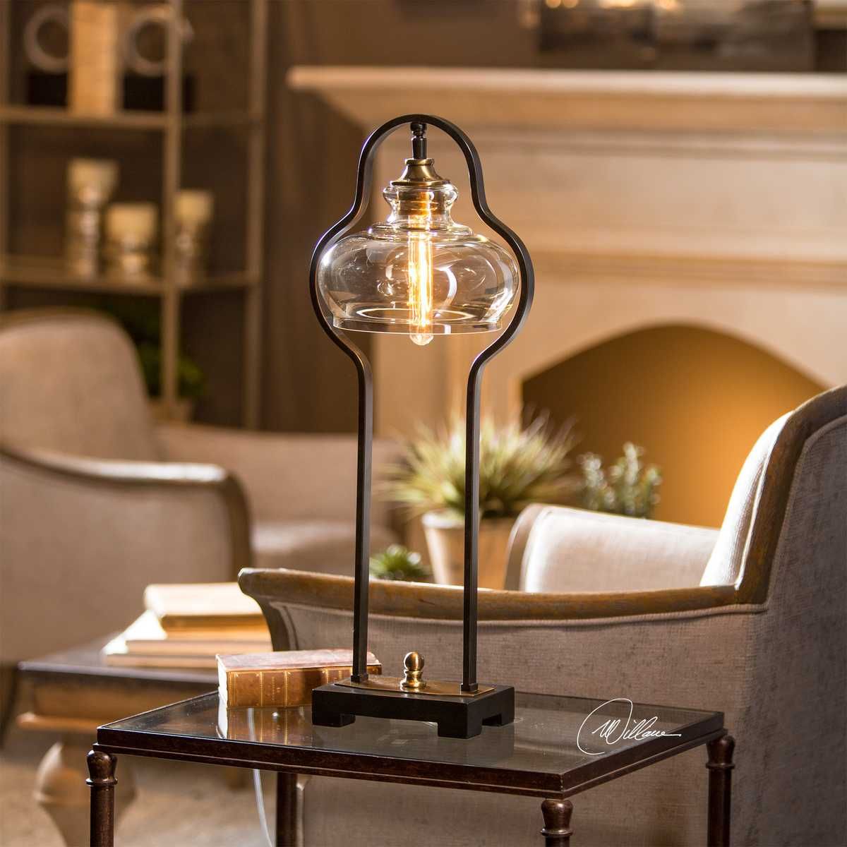 Cotulla Accent Lamp - elegant lamps to enhance your room ambiance | Image 3 | InSTYLE Home & Rugs