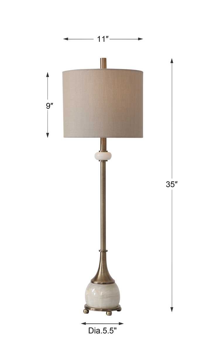 Natania Buffet Lamp - contemporary lamps for stylish lighting solutions | Image 9 | InSTYLE Home & Rugs
