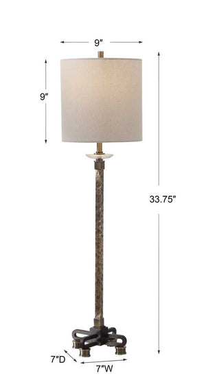Parnell Buffet Lamp - elegant lamps to enhance your room ambiance | Image 9 | InSTYLE Home & Rugs