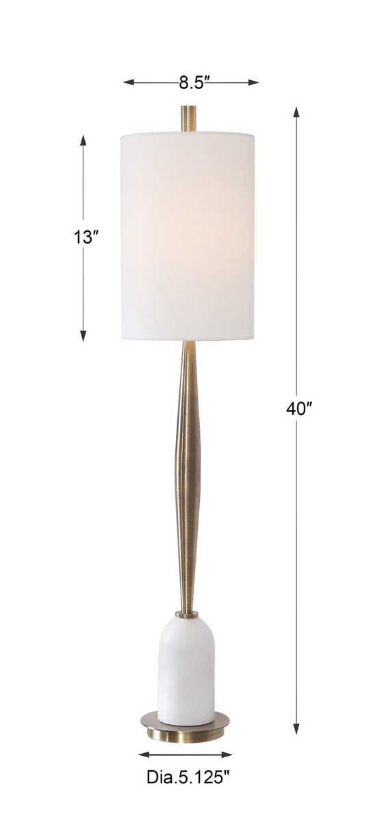 Minette Buffet Lamp - contemporary lamps for stylish lighting solutions | Image 9 | InSTYLE Home & Rugs