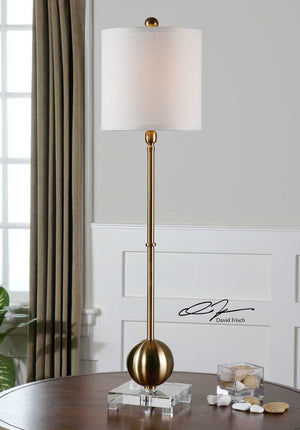 Laton Buffet Lamp, Brass - contemporary lamps for stylish lighting solutions | Image 7 | InSTYLE Home & Rugs