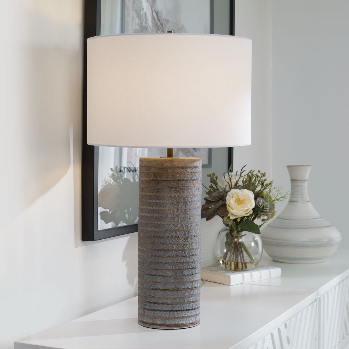 Monolith Table Lamp - elegant lamps to enhance your room ambiance | Image 3 | InSTYLE Home & Rugs