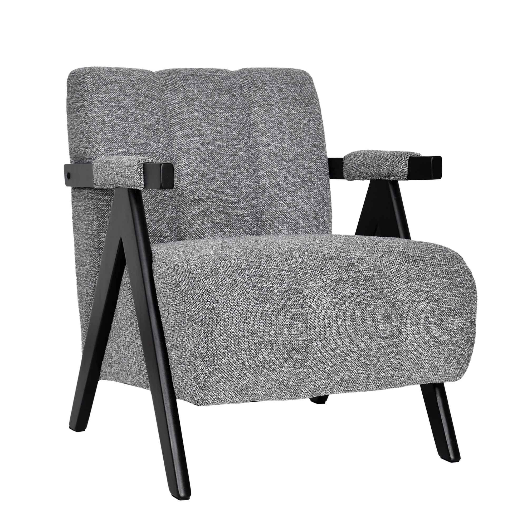 HESTER Accent Chair grey fabric | InSTYLE Home & Rugs