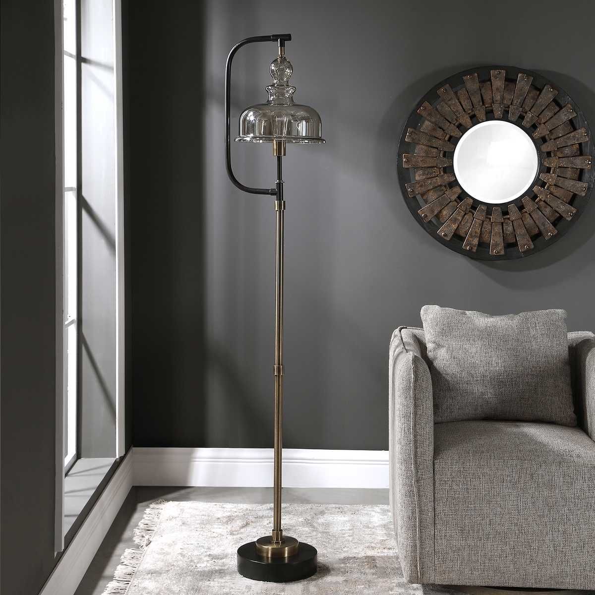 Elieser Floor Lamp - contemporary lamps for stylish lighting solutions | Image 3 | InSTYLE Home & Rugs