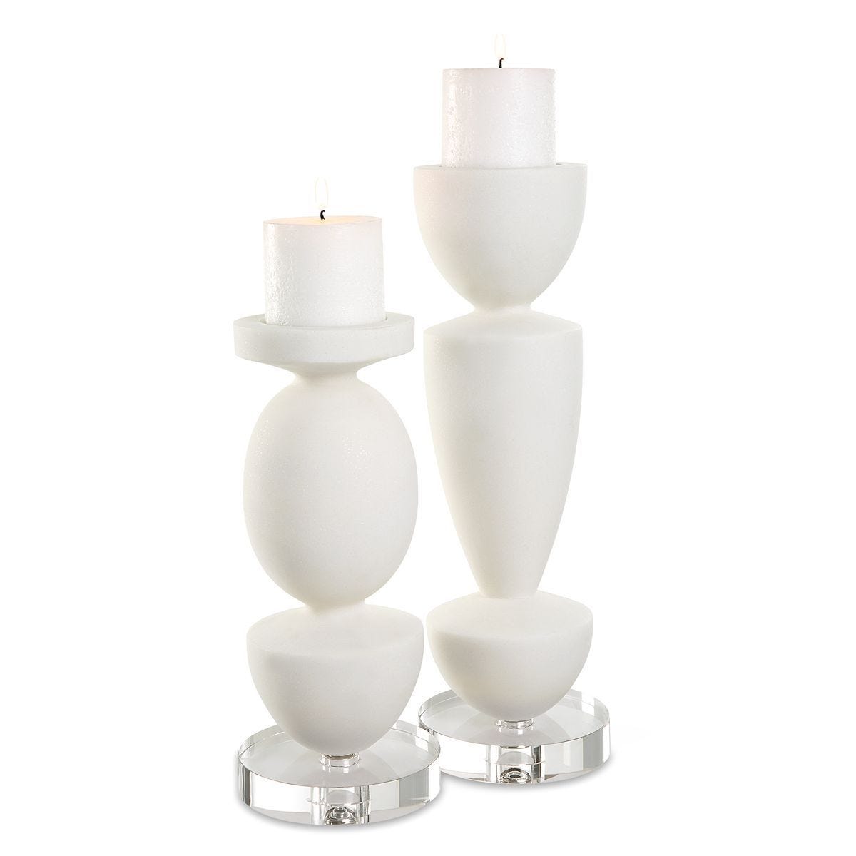 Lido Candleholders, S/2 - stylish home accessories to complete your decor | Image 1 | InSTYLE Home & Rugs