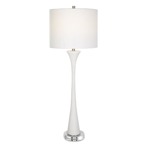Fountain Buffet Lamp, White - contemporary lamps for stylish lighting solutions | Image 2 | InSTYLE Home & Rugs