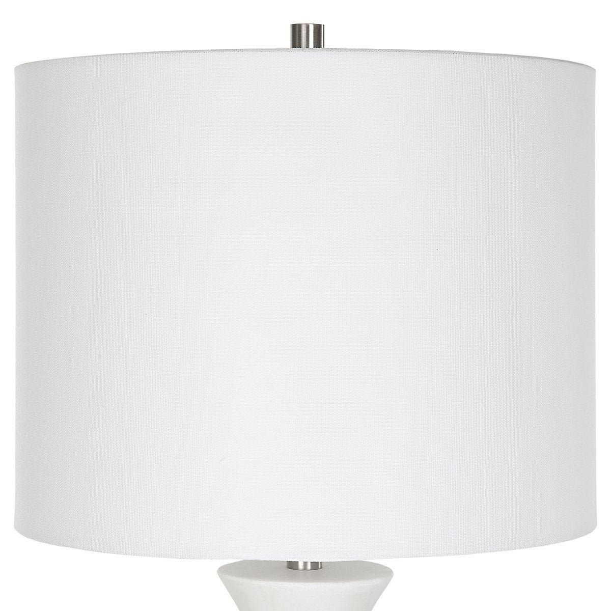 Fountain Buffet Lamp, White - contemporary lamps for stylish lighting solutions | Image 4 | InSTYLE Home & Rugs