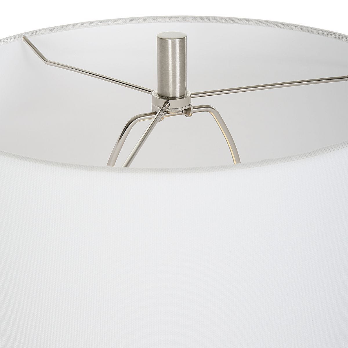 Fountain Buffet Lamp, White - contemporary lamps for stylish lighting solutions | Image 5 | InSTYLE Home & Rugs