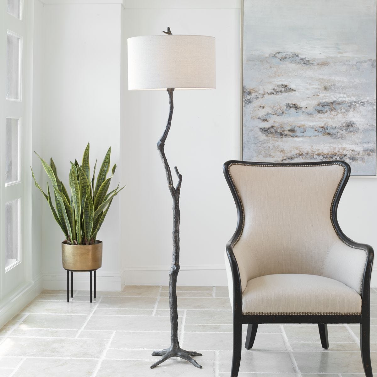 Spruce Floor Lamp - stylish lamps for any room | Image 1 | InSTYLE Home & Rugs