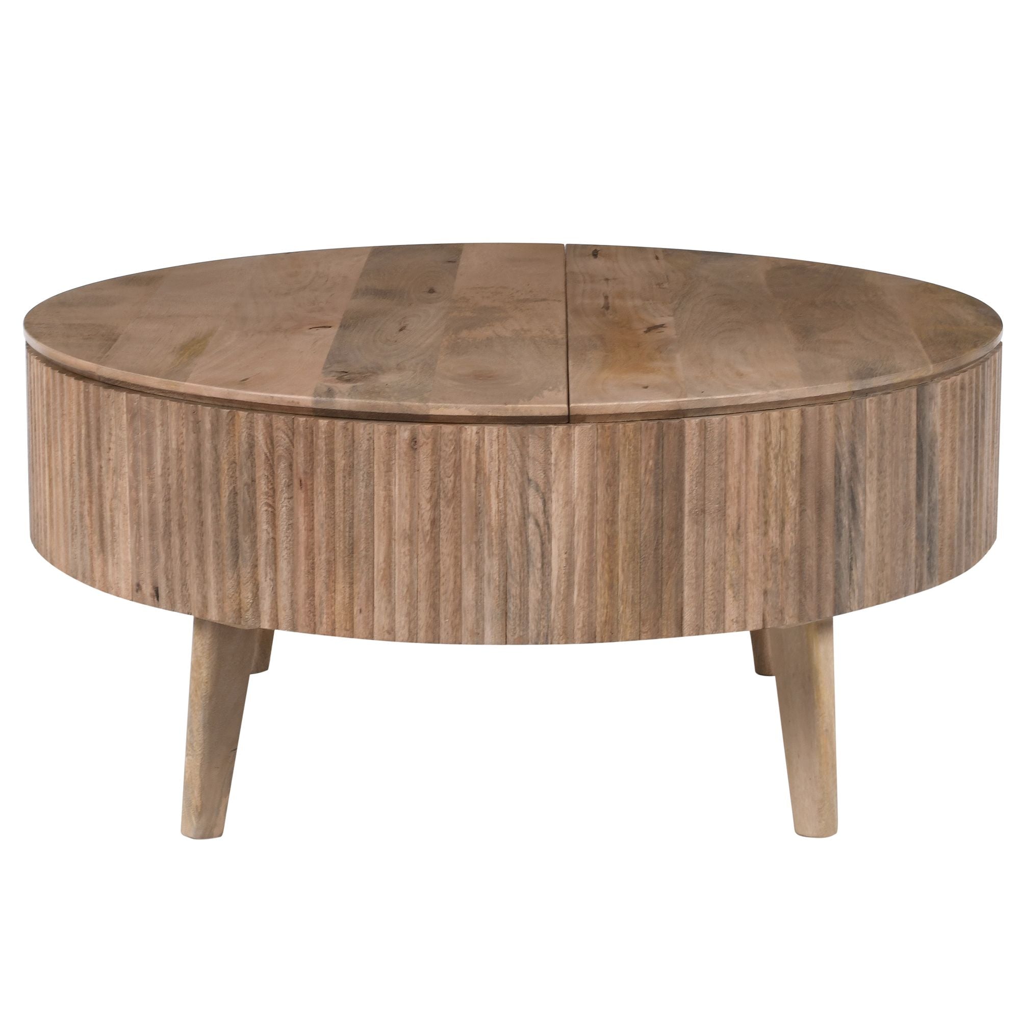 Balark Round Lift-Top Coffee Table - functional centerpieces for homes | Image 1 | InSTYLE Home & Rugs