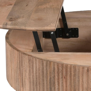 Balark Round Lift-Top Coffee Table - functional centerpieces for homes | Image 6 | InSTYLE Home & Rugs