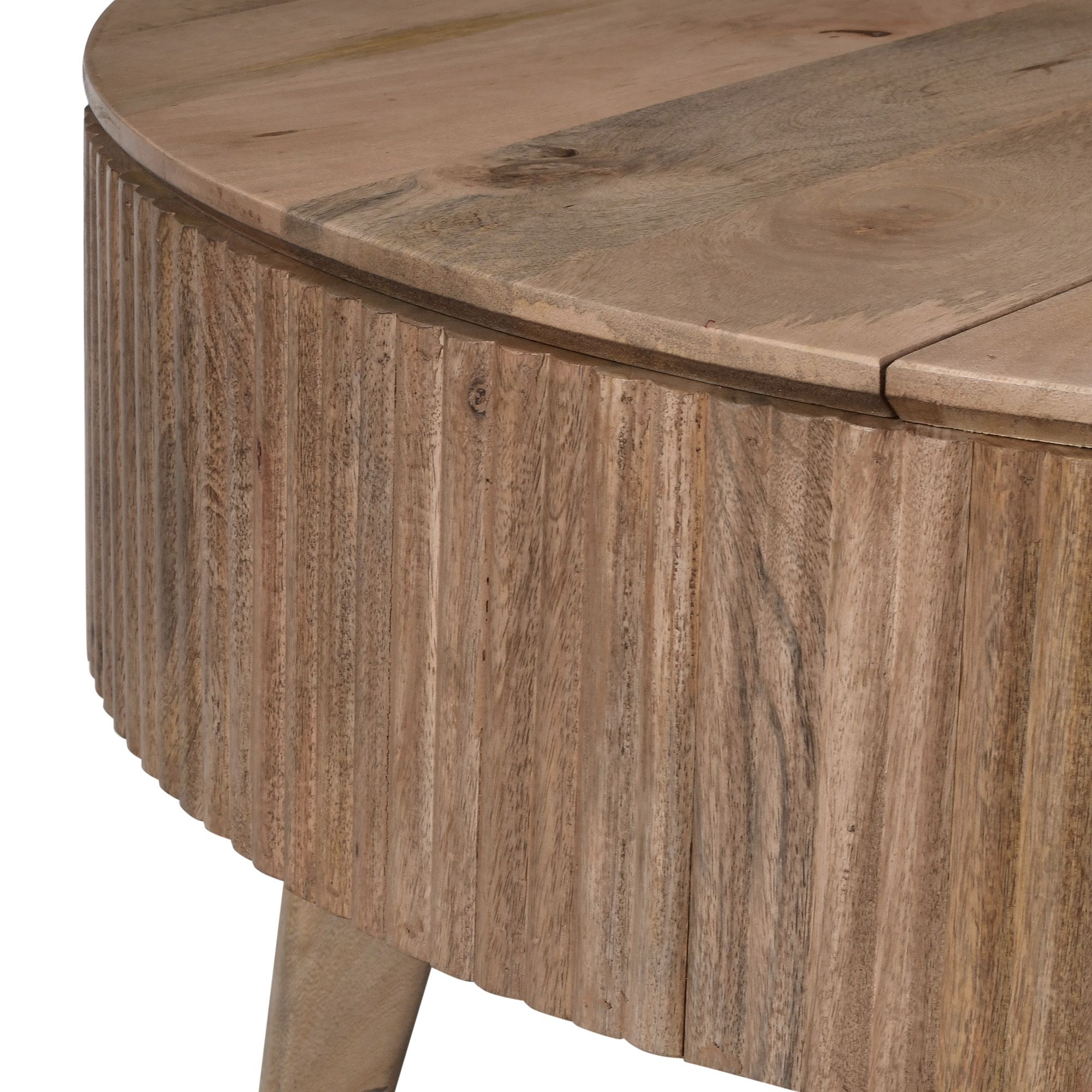 Balark Round Lift-Top Coffee Table - functional centerpieces for homes | Image 7 | InSTYLE Home & Rugs