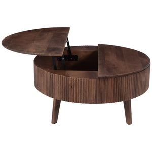 Balark Round Lift-Top Coffee Table - functional centerpieces for homes | Image 13 | InSTYLE Home & Rugs