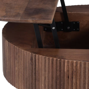 Balark Round Lift-Top Coffee Table - functional centerpieces for homes | Image 14 | InSTYLE Home & Rugs