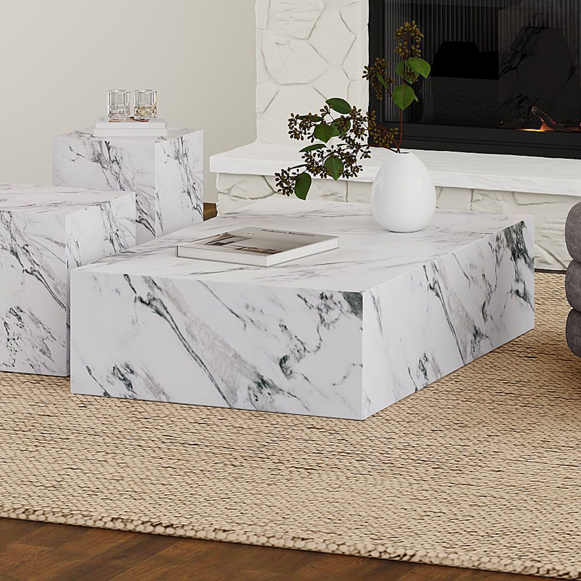 Artemis Rectangular Coffee Table - functional centerpieces for homes | Image 3 | InSTYLE Home & Rugs