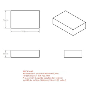 Artemis Contract Grade Rectangular Coffee Table - functional centerpieces for homes | Image 9 | InSTYLE Home & Rugs