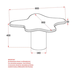 Mayal Large Coffee Table - modern design for any room | Image 9 | InSTYLE Home & Rugs